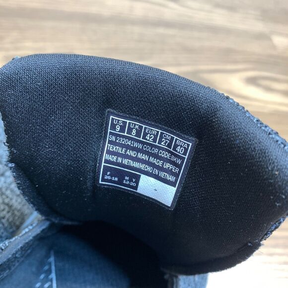 Skechers Shoes Mens Size 9 WW Wide Arch Fit Paradyme Knit Sneakers Black 232041 main image 4